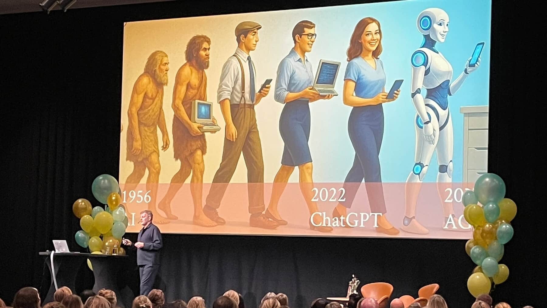 Mats Snäll från Digg pratar om ansvarsfull AI på Publitech Live 2025.