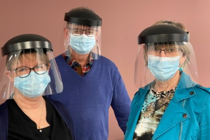 Medarbetare på Kvinnokliniken vid Skaraborgs Sjukhus som använder Publitechs schemastöd för bättre överblick.